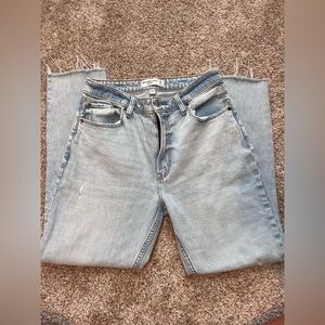 Abercrombie and fitch the skinny high rise curve love jeans